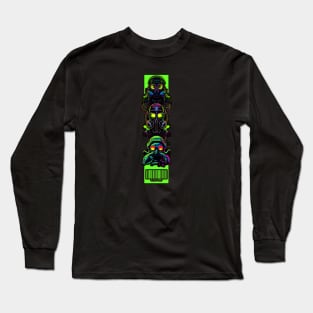 night vision goggles gas and masks Long Sleeve T-Shirt